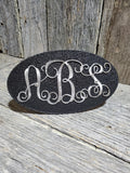 Custom Monogram Name