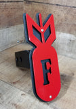 F Bomb Trailer Hitch Cover